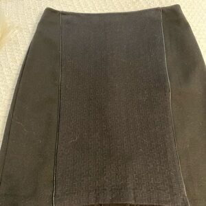 Laundry By Shelli Segal Black Panel Pencil Skirt